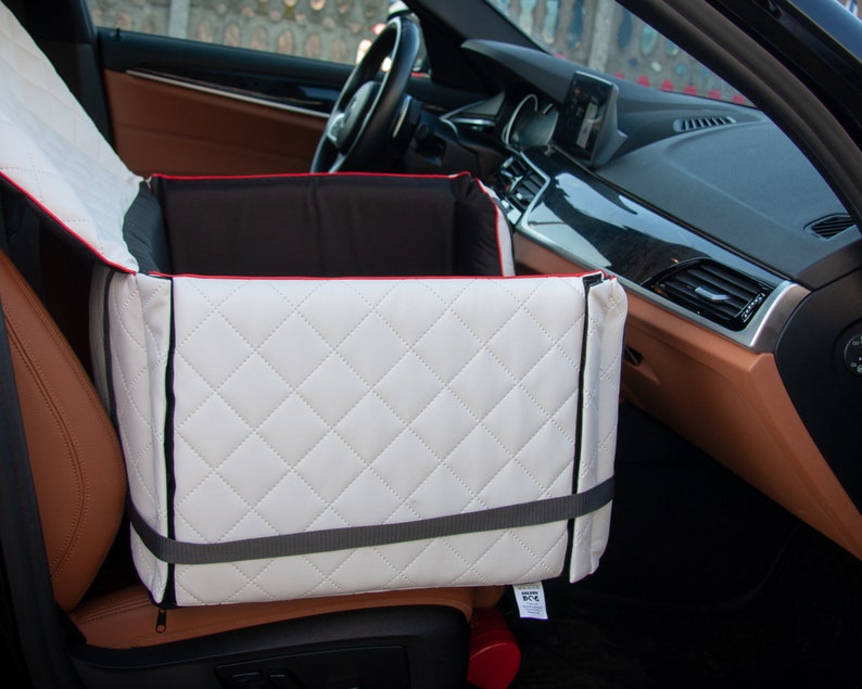 Dog car seat DOG seat LUX COMFORT Dog bed car basket car Etsy