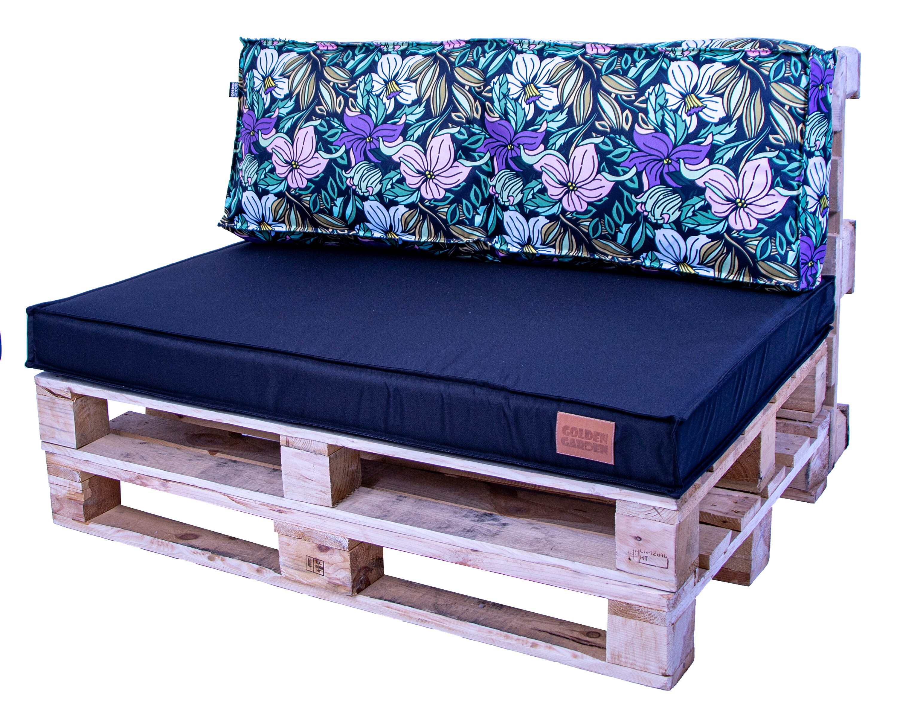Pallet Cushion Seat Top 120x65x10cm and Back Cushion Etsy Ireland