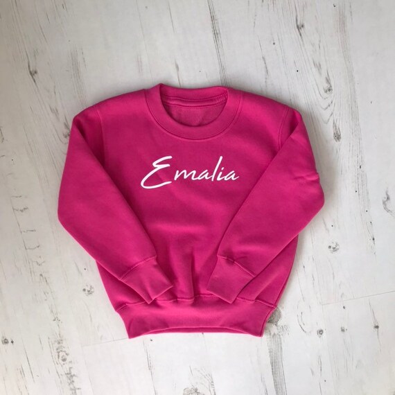 baby personalised jumper