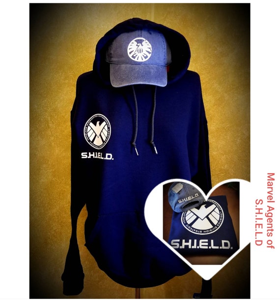 marvel shield hoodie