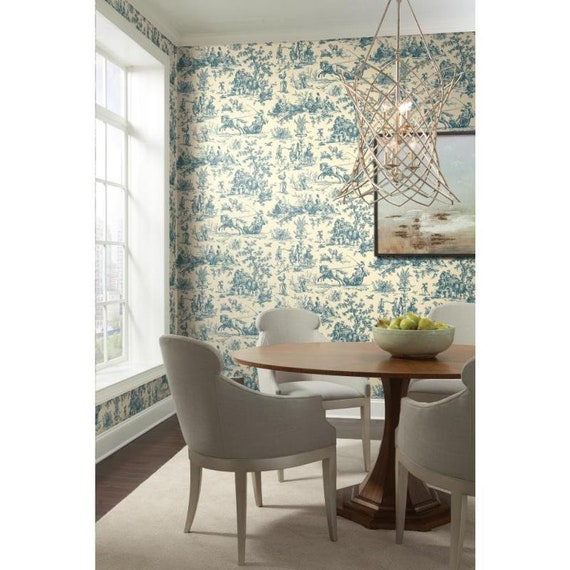 Vintage Wallpaper Retro Baroque Designs Funky Wall Art Home Etsy
