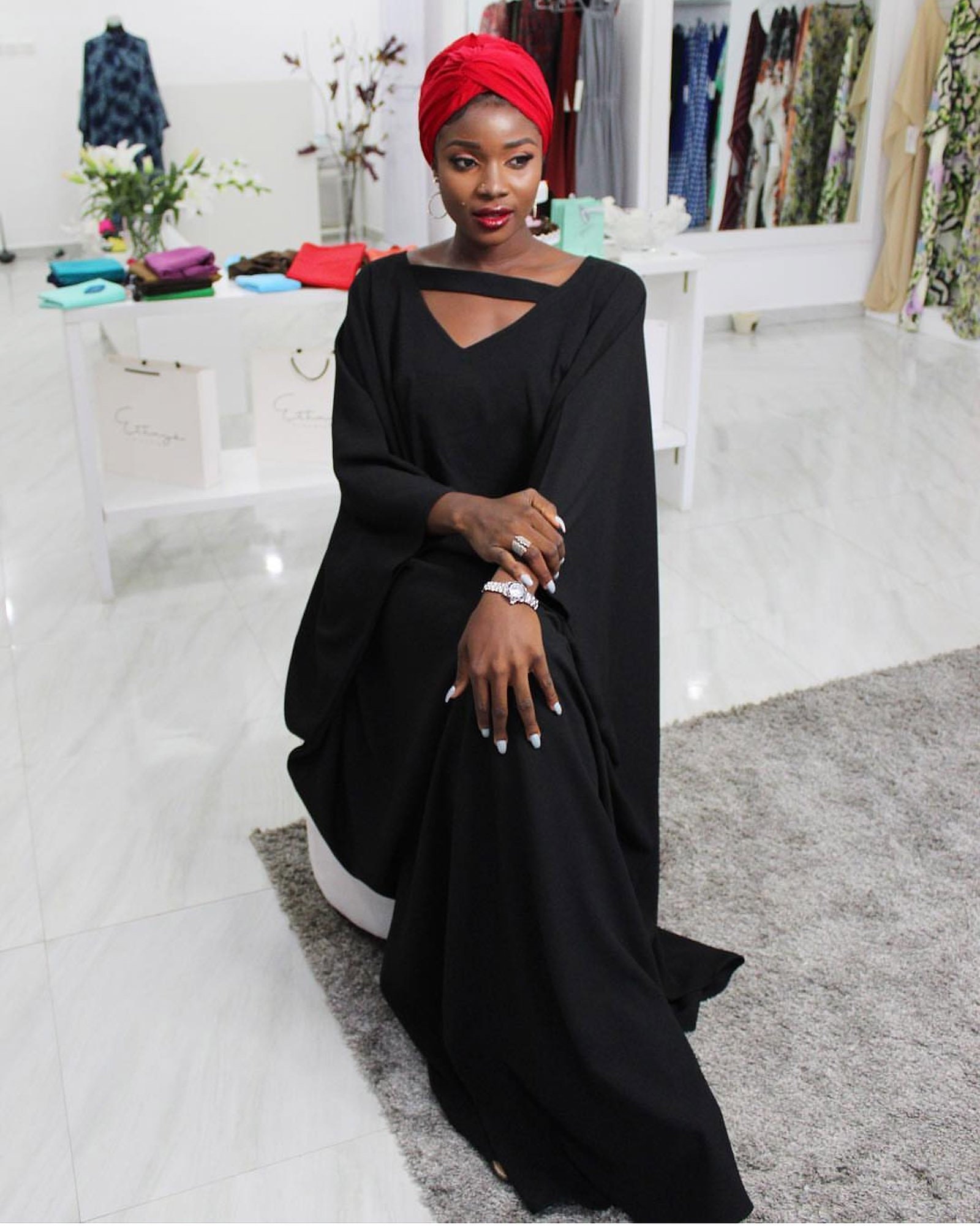 plus size kaftan dress