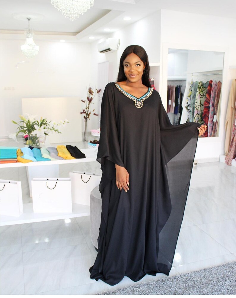 plus size kaftan dress