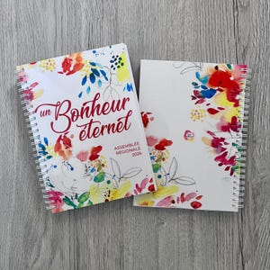 Cahier A5 relié Assemblée régionale 2026 "Un bonheur éternel" - JW
