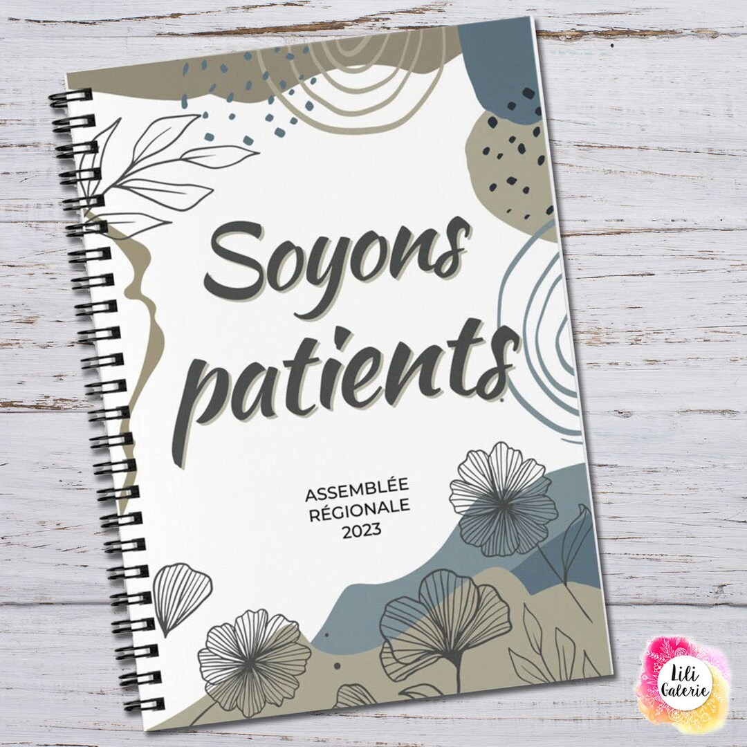 Cahier Assemblée Régionale 2023 JW Fichier à télécharger Etsy France