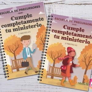 Notebook for Pioneer School - JW - A5 Digital print (spanish)