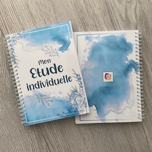 Cahier A5 relié "Mon étude individuelle" - JW