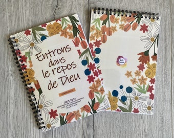 Cahier A5 relié Assemblée circonscription "Entrons dans le repos de Dieu" - JW