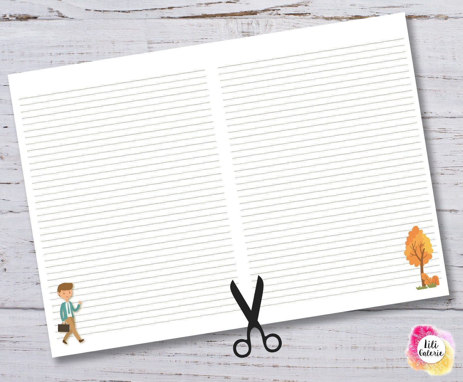 Pioneer School Notebook JW Digital Print - Etsy