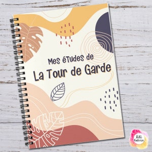 Notebook for Watchtower Study - JW - Digital print (FRENCH)