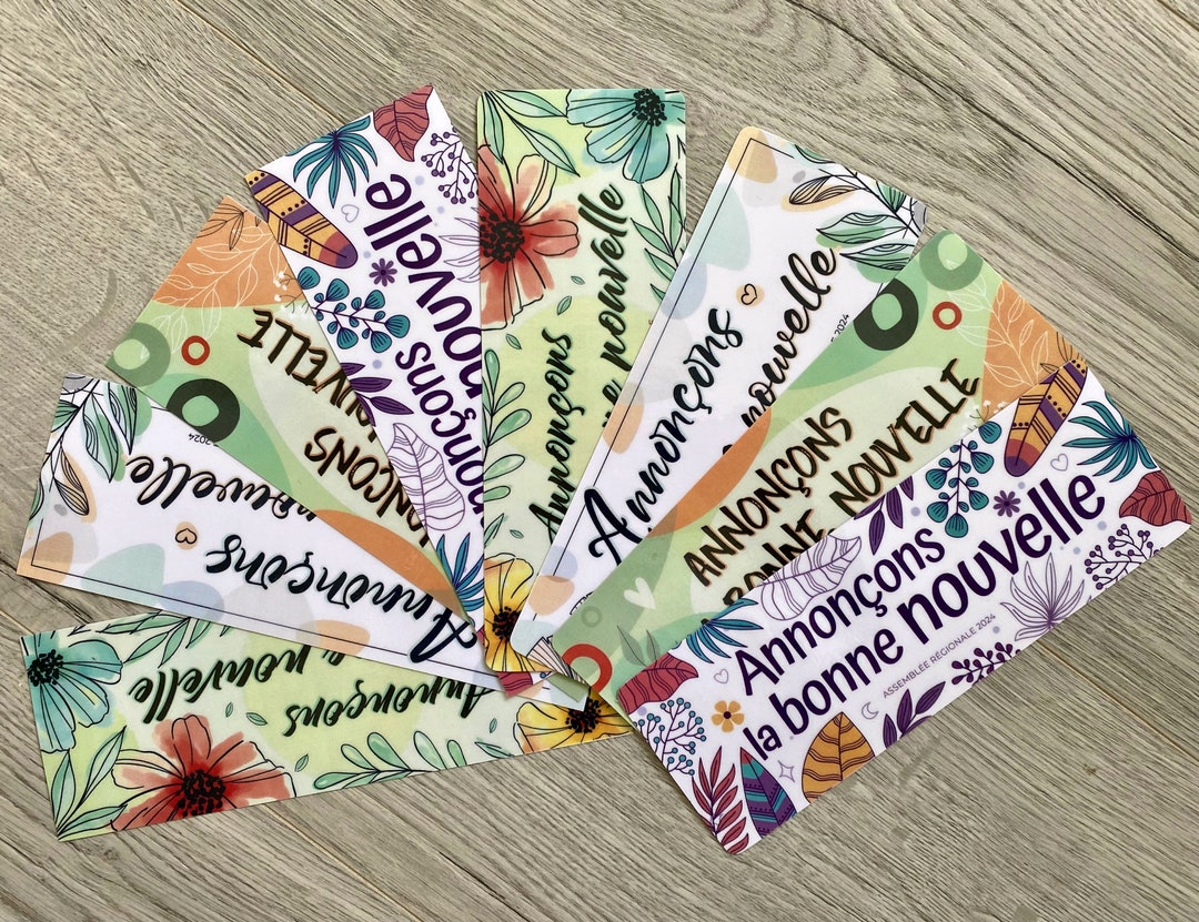 Lot of Bookmarks Regional Assembly 2024 let's Announce the Good News JW