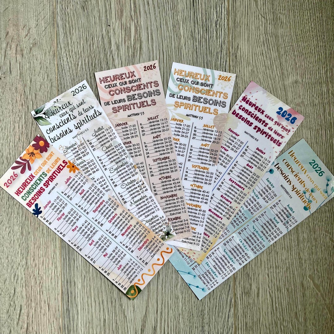 2026 Bookmark Set Reading Program Text of the Year - JW - Set of 10, 25 ...