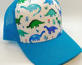 Dinosaur Toddler Trucker Hat, 51 Cm Hat, Matching Hats for
