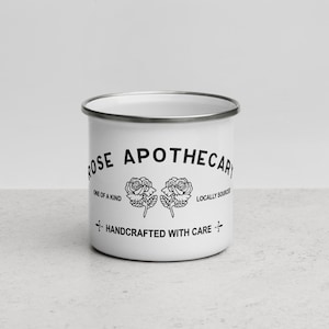 Rose Apothecary Schitt’s Creek Enamel Mug