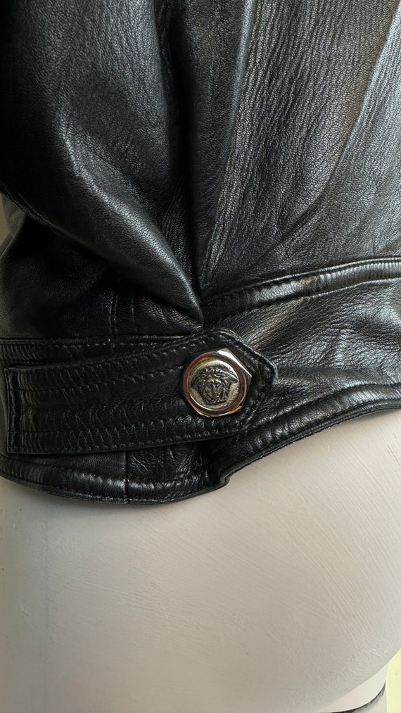 1990s Vintage Gianni Versace Bomber Jacket | True… - image 6