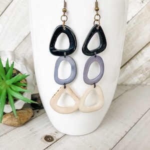 TAGUA EARRINGS | Eco-Friendly | Sustainable | Unique Gift | Christmas | Boho