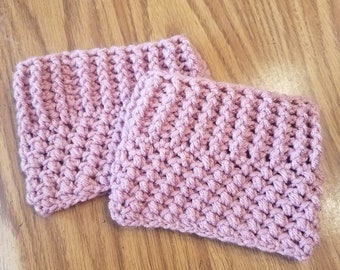 2 in 1 boot cuffs, crochet reversible boot cuffs/boot socks