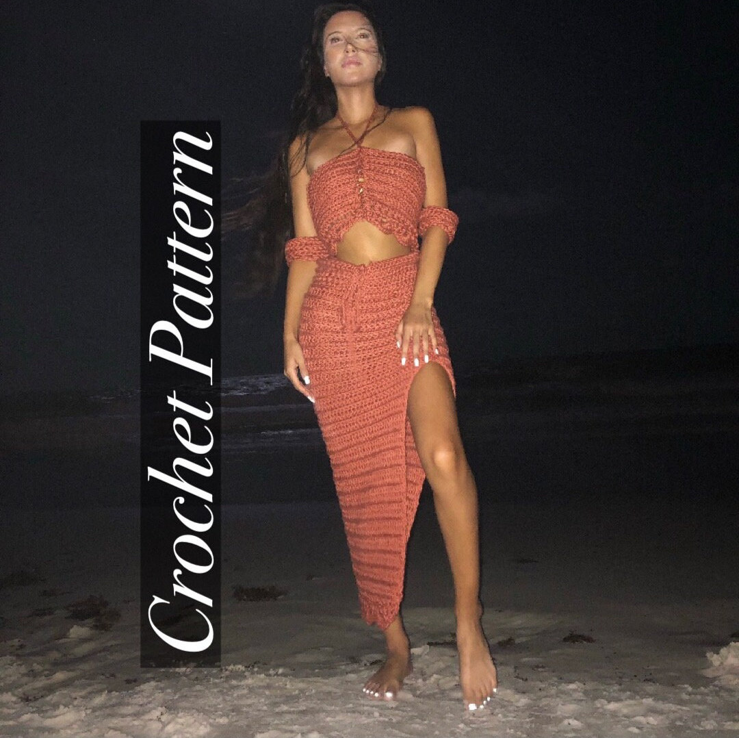 22 Maxi Skirt Crochet Patterns to Make for Summer, Festivals, and Beyond 4 Crochet Pattern Avery maxi skirt