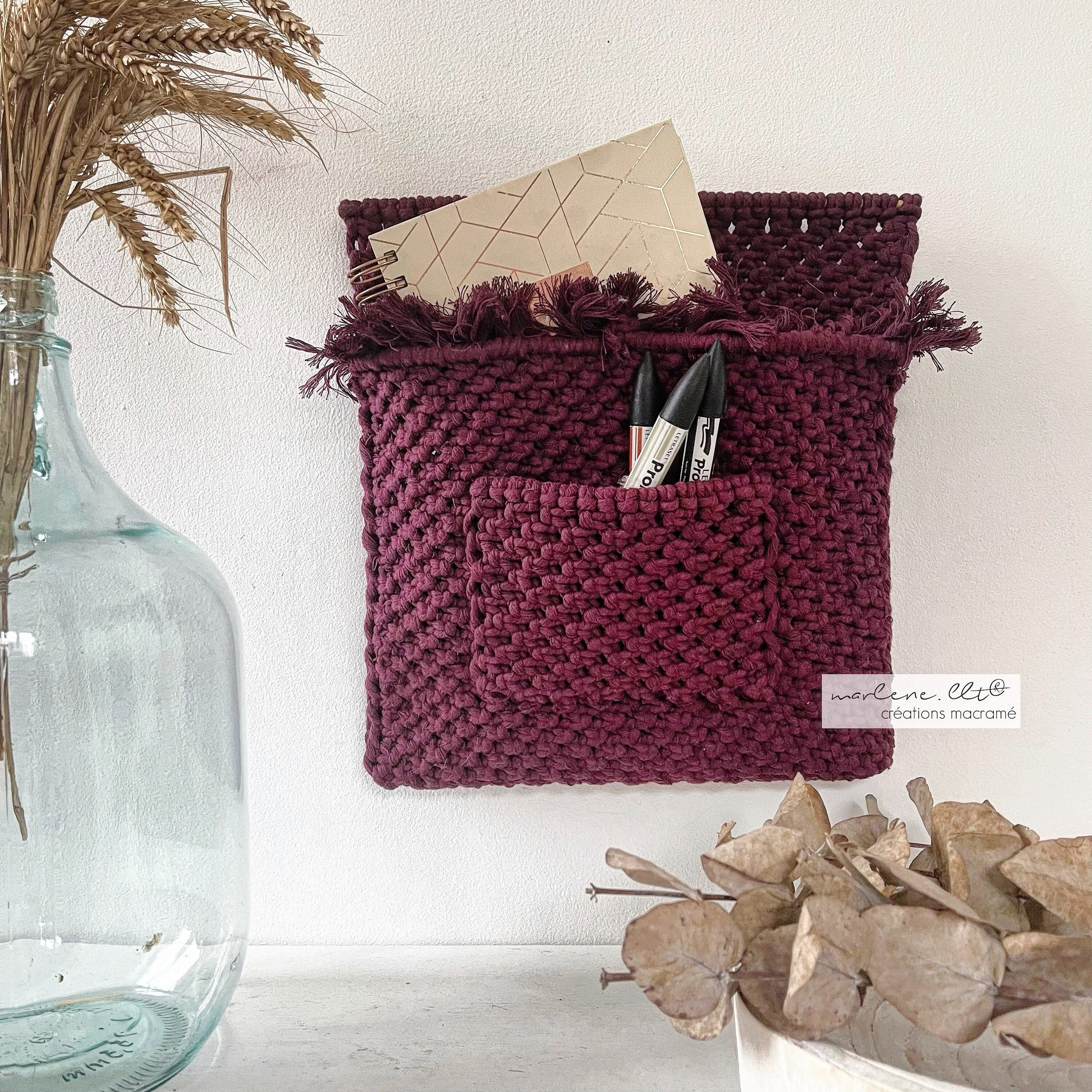 Organisateur Macramé