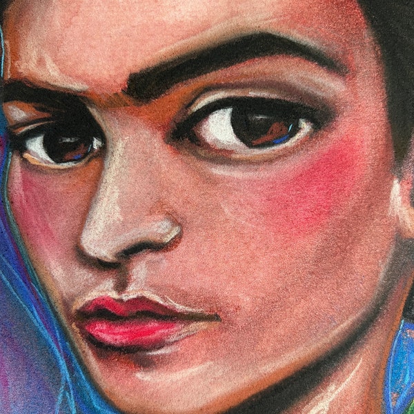 Frida’s gaze.  (a *remix)