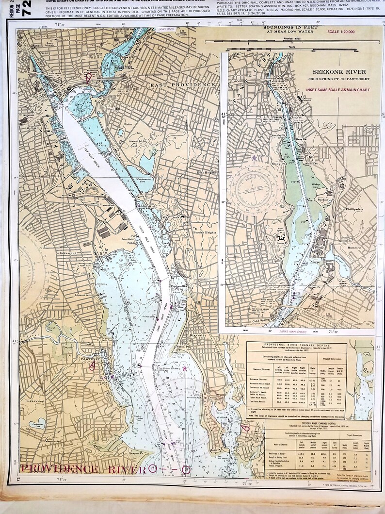 Taunton River Depth Chart