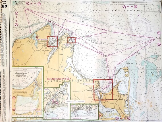 Nantucket Sound Nautical Chart