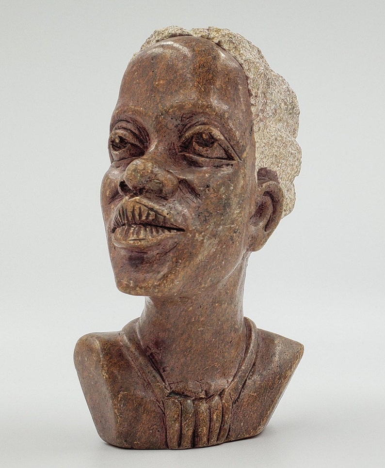 Shona Sculpture Hand Carved Soapstone Zimbabwean Art Etsy