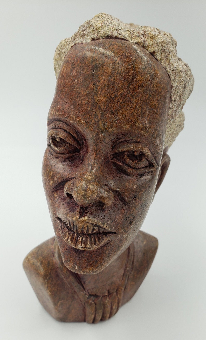 Shona Sculpture Hand Carved Soapstone Zimbabwean Art Etsy