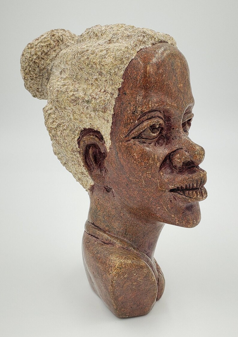 Shona Sculpture Hand Carved Soapstone Zimbabwean Art Etsy