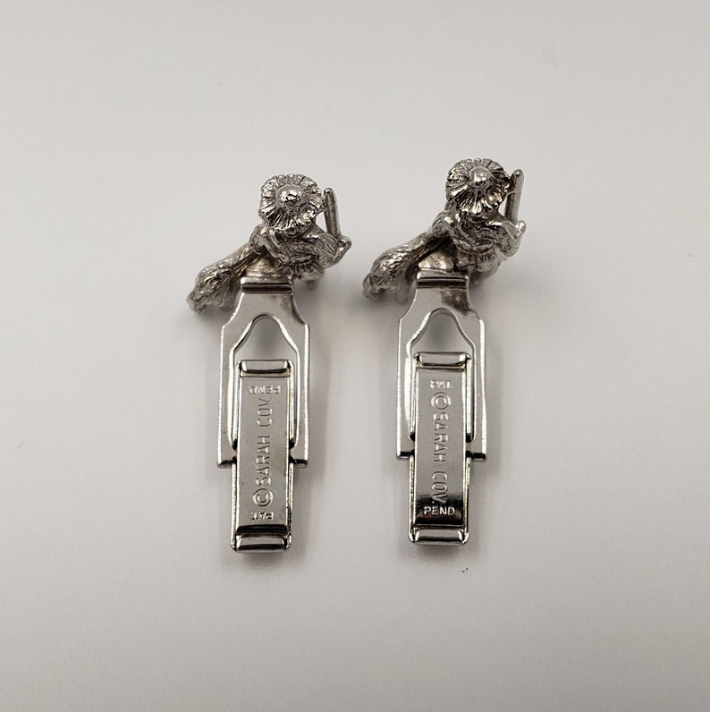 Sara Coventry Vintage 1959 Pair of Silver Tom Sawyer Cufflinks