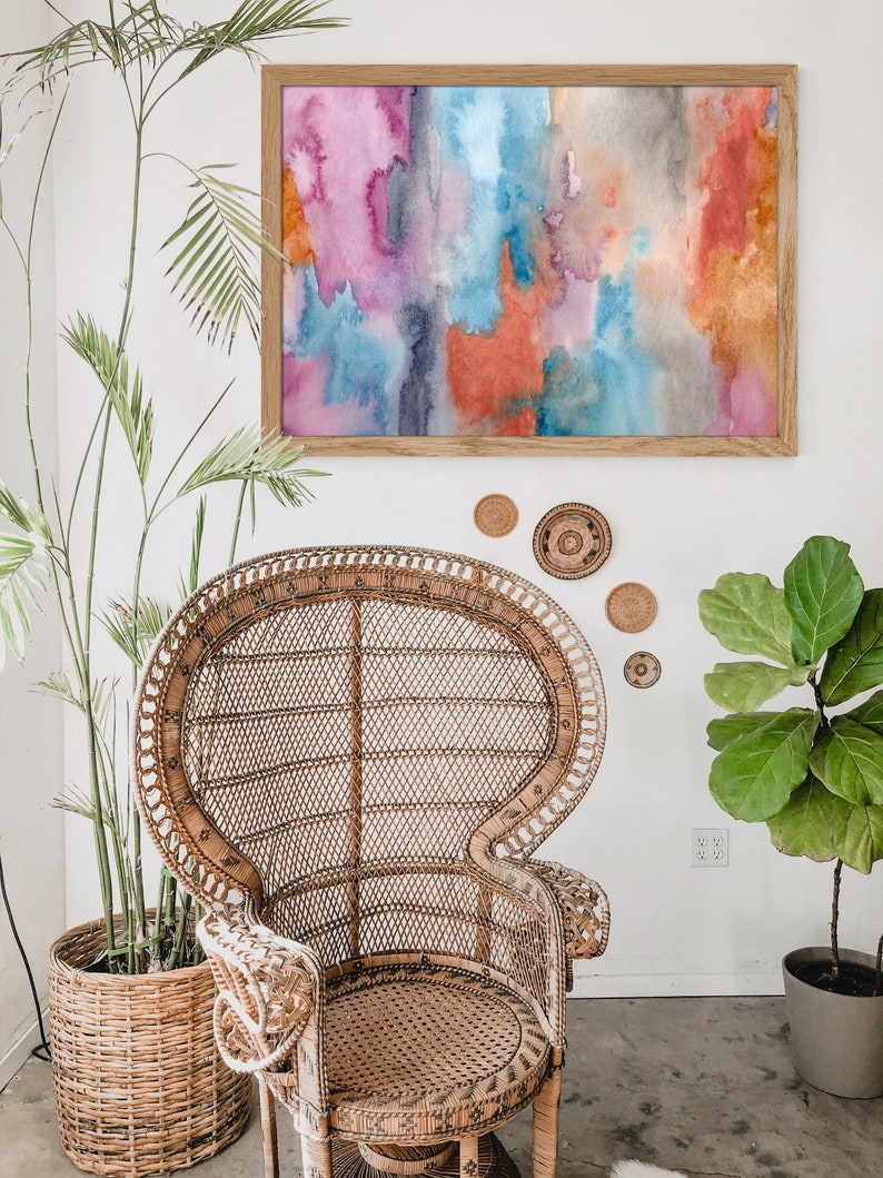 Simple Boho Decor Etsy for Living room