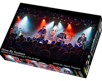 Drive-By Truckers HeAthens Homecoming at The 40 Watt, photo by Jason Thrasher - 1000 piece jigsaw puzzle