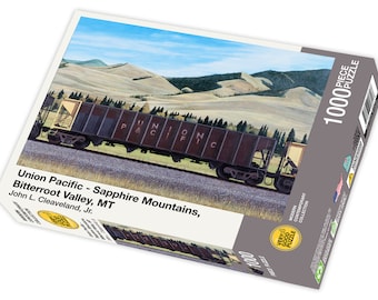 Union Pacific by John Cleaveland - 1000 piece jigsaw puzzle