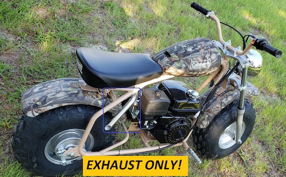 Coleman BT200X Mini Bike. ARSPORT Exhaust with Muffler for Coleman BT200X Mini Bike. ARSPORT Exhaust with Muffler for