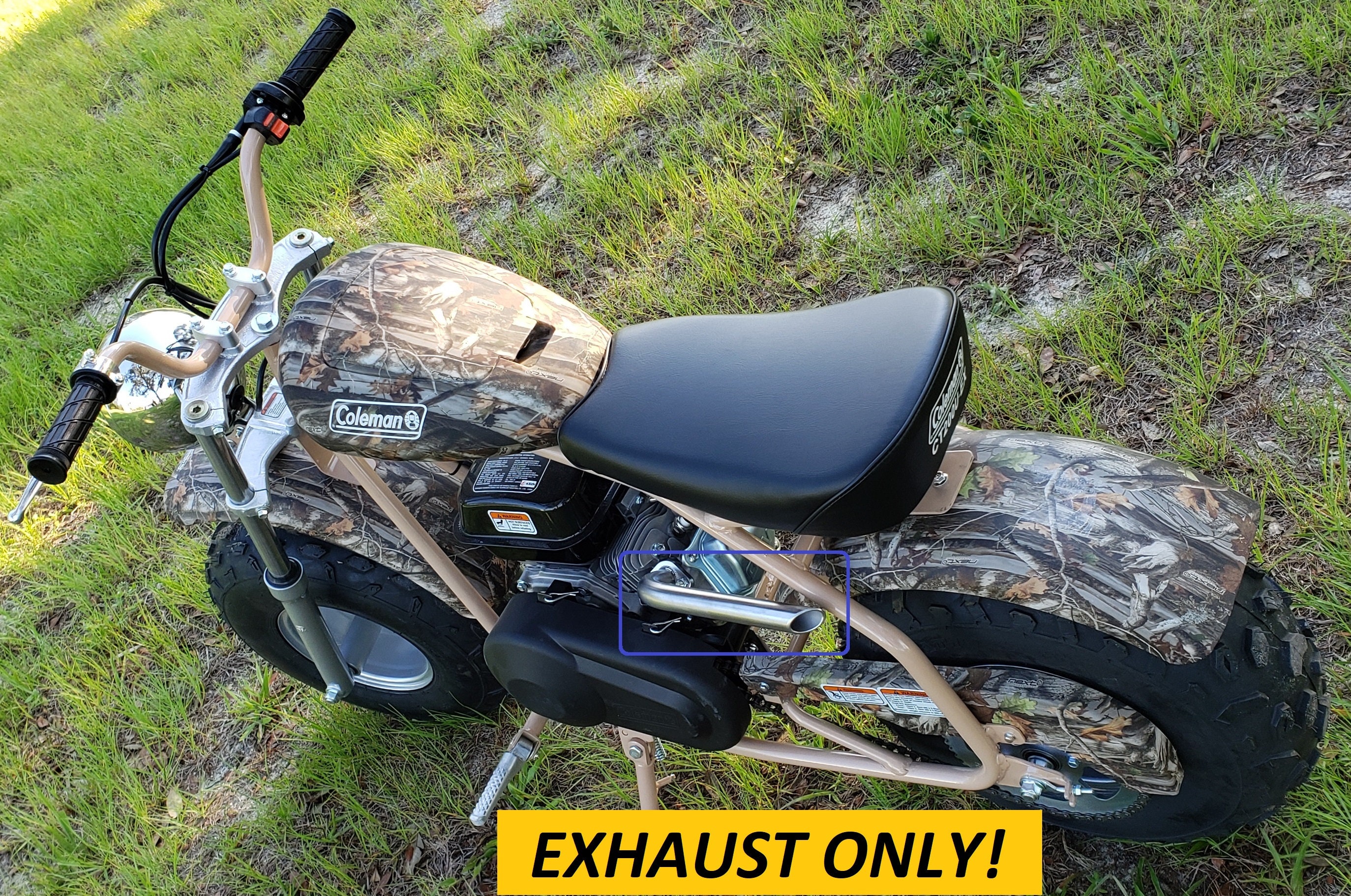 coleman mini bike 420cc