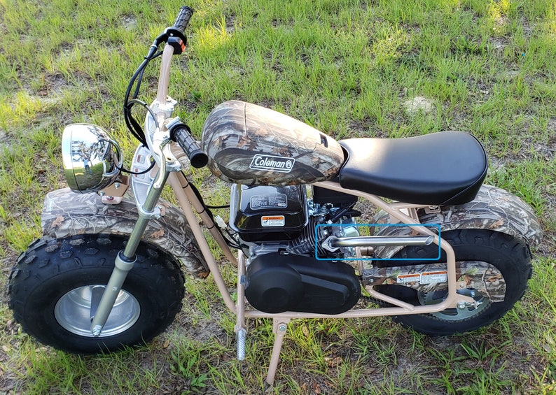 coleman ct100u exhaust