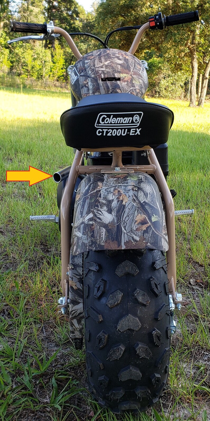 Exhaust Header for Coleman CT200UEX Camo 196cc/6.5HP Gas Etsy