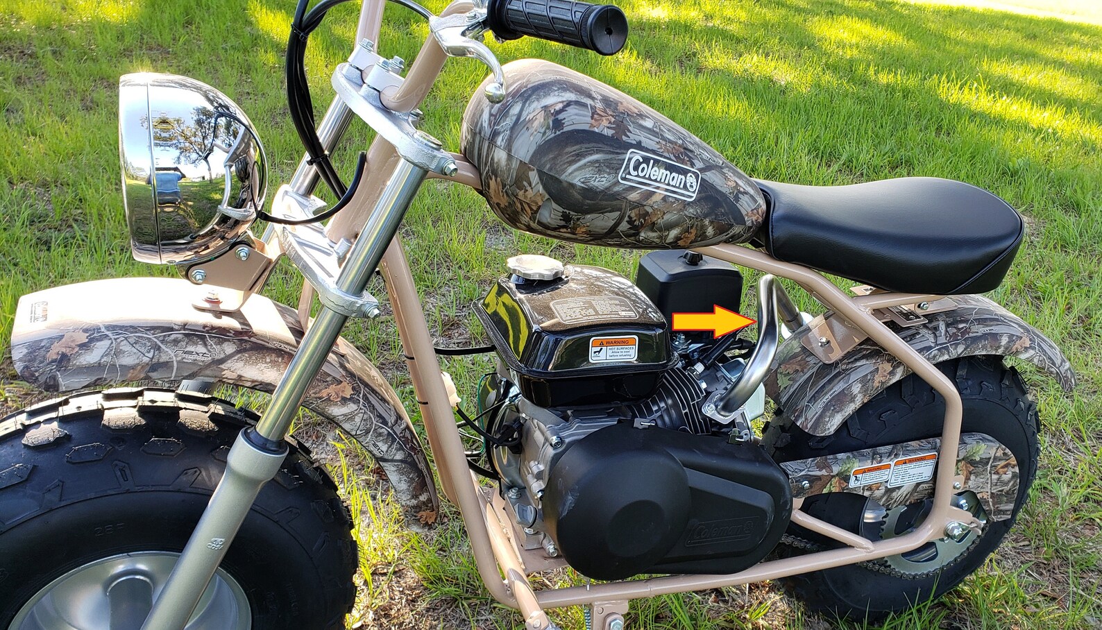 coleman ct200u muffler