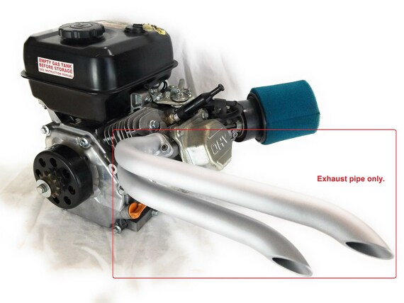 Custom mini bike exhaust Clearance