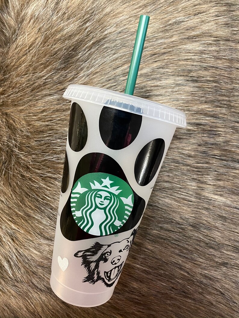 Starbucks Dog Mom Cup Starbucks Reusable Cup Birthday Gift | Etsy