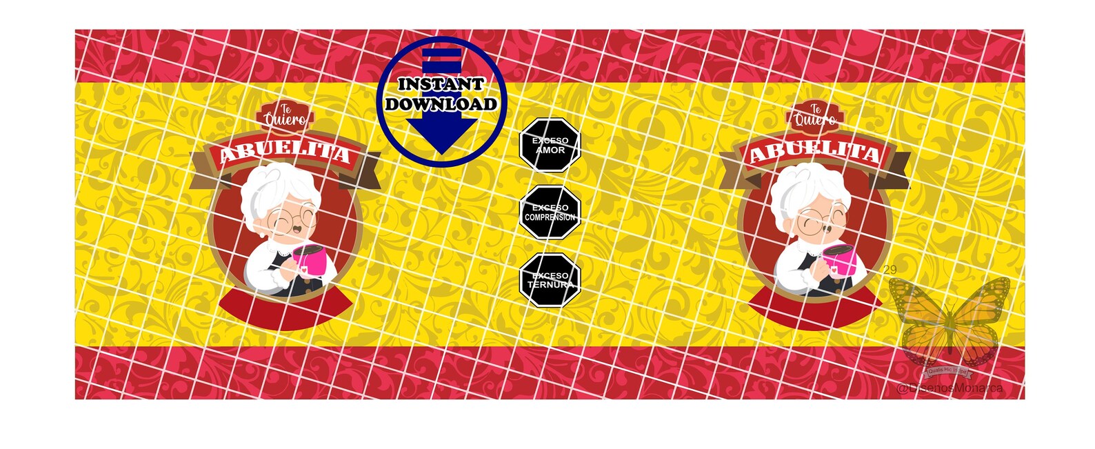 Chocolate Abuelita Abuelito Sublimation Design 11 Oz Mug Etsy