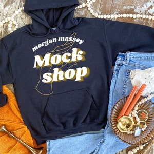 Gildan 18500 Black Hoodie Mockup: Flatlay G185