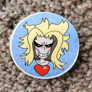 love mha character stickers fan art glossy etsy