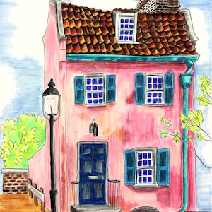 Pink house