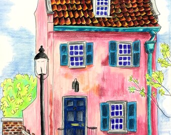 Pink house