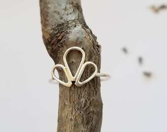 Dainty designed Silver Ring