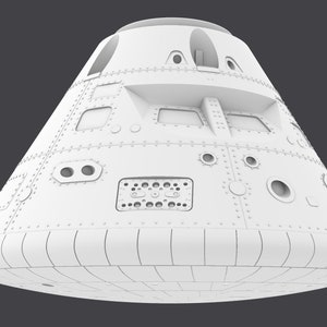 NASA SLS Orion Command Module (3D Printable File) *Detailed