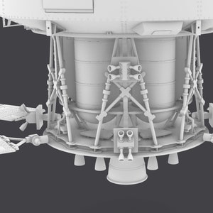 NASA SLS Orion Capsule and Support Module 3D Printable file Detailed image 4