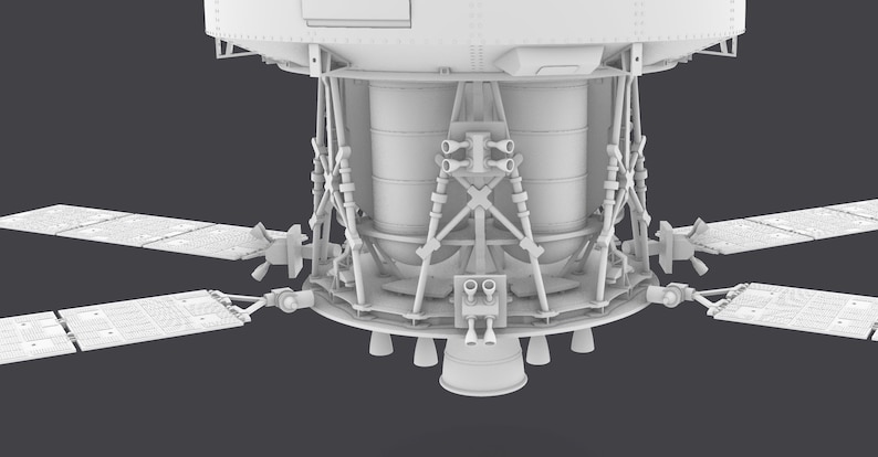 NASA SLS Orion Capsule and Support Module 3D Printable file Detailed image 4