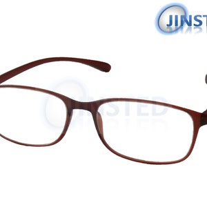 Adult Brown Reading Glasses. Unisex Spectacles Strength from +1.00 - +4.00 RG011